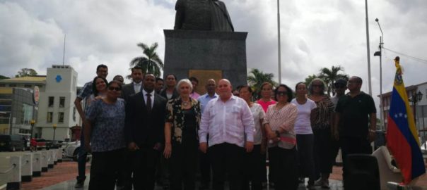 En Suriname se realizó ofrenda floral en Conmemoración a los 207 años de la Declaración de la Independencia de Venezuela