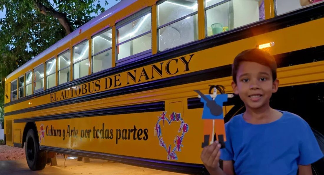 “Autobús de Nancy” transforma la educación infantil con arte y alegría